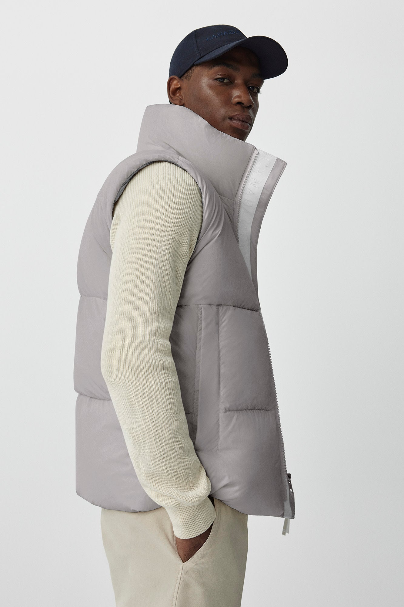 Grey canada clearance goose vest