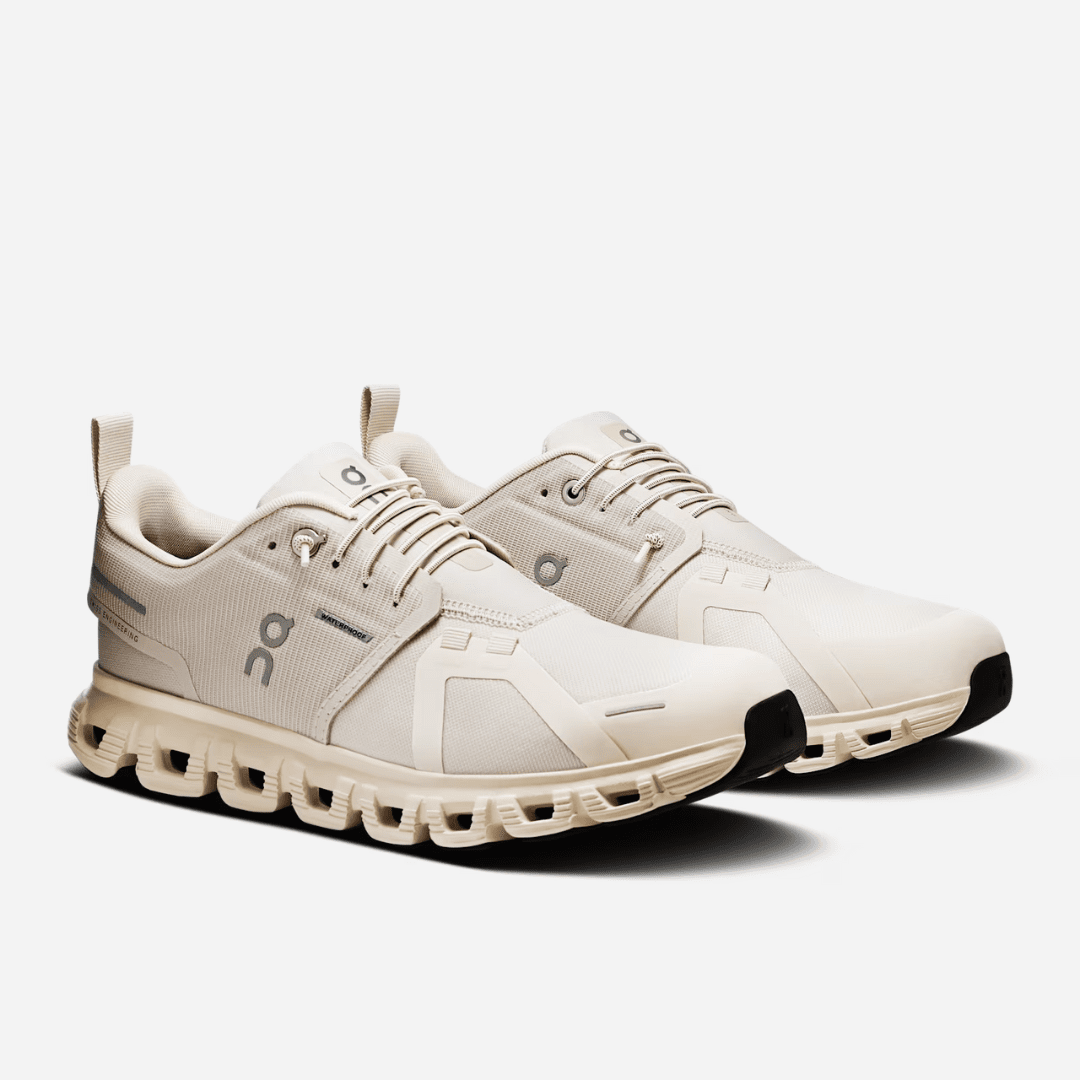 靴 on Cloud 6 Waterproof 23.5 Pearl / Cream ON Running Women's Cloud 6 Waterproof (Pearl/Cream)