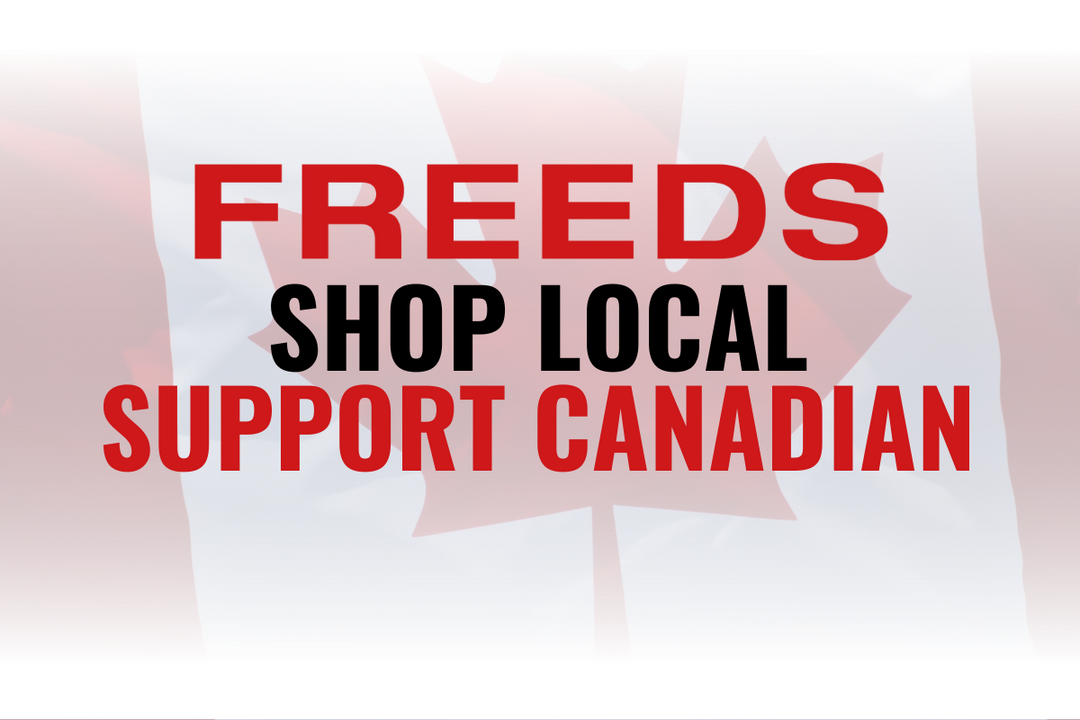 Shop Local, Support Canadian at FREEDS!