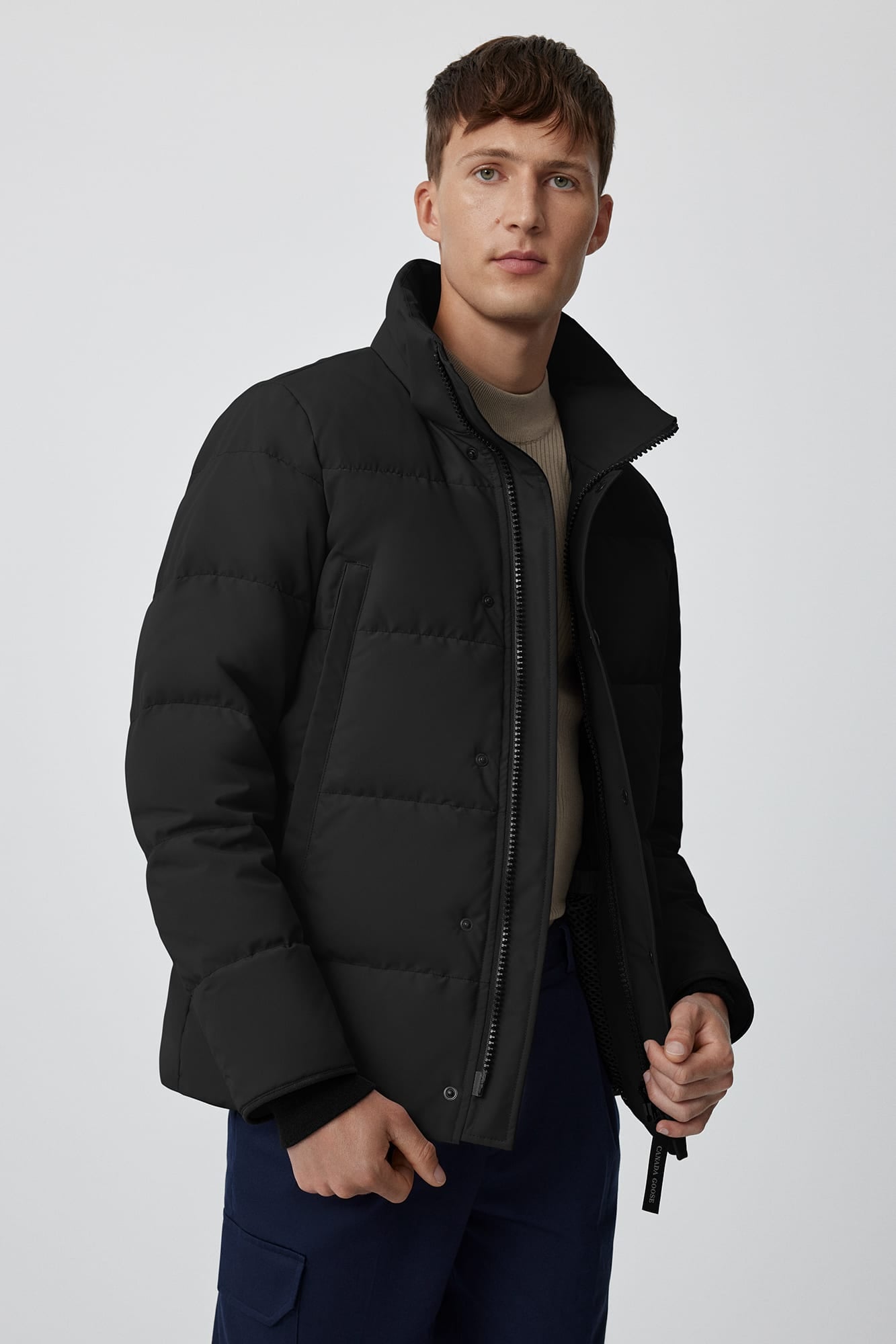 Canada Goose - Men - Wyndham Parka Black Label – FREEDS