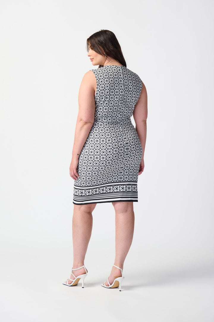 Joseph Ribkoff - Women - Geometric Print Millenium Sheath Dress