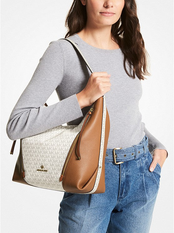 Michael Kors - Women - Brooklyn Large Logo Shoulder Bag