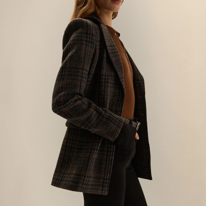 Favorite Daughter -  THE PLAID CITY BLAZER