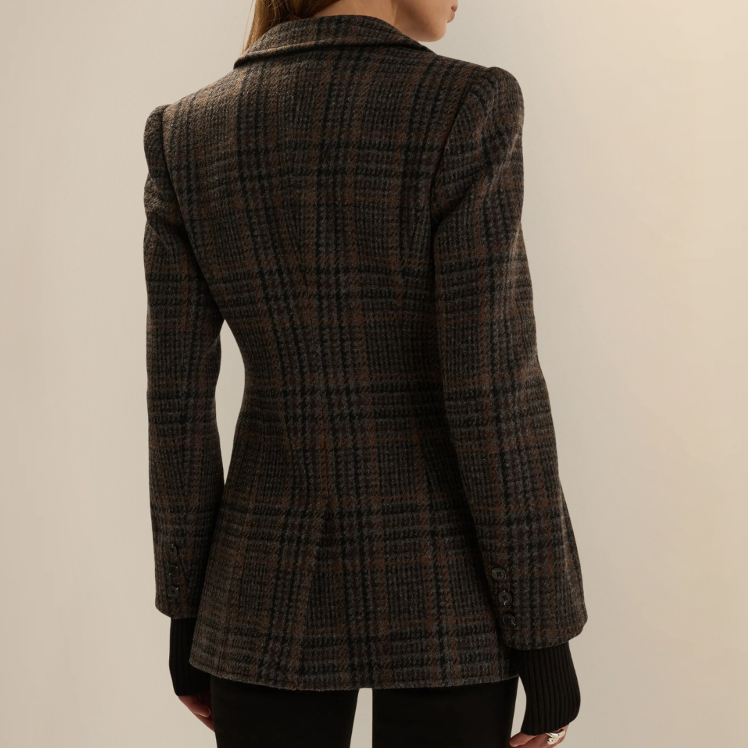 Favorite Daughter -  THE PLAID CITY BLAZER