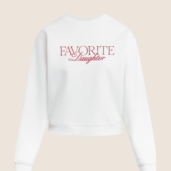 Favorite Daughter - THE EMBROIDERY RITZY CLASSIC SWEATSHIRT