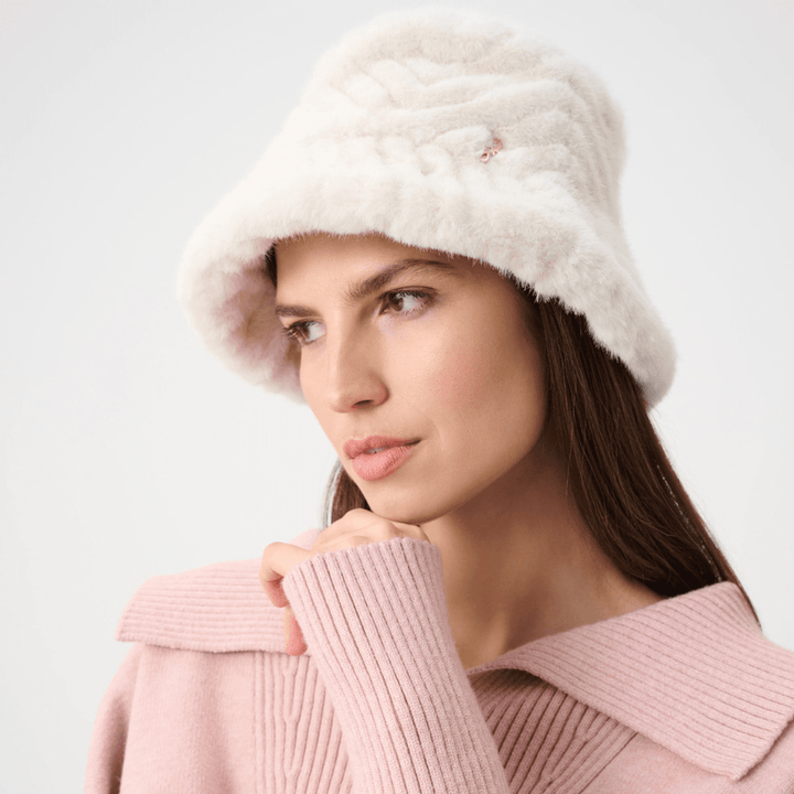 Joseph Ribkoff- Faux Fur Bucket Hat