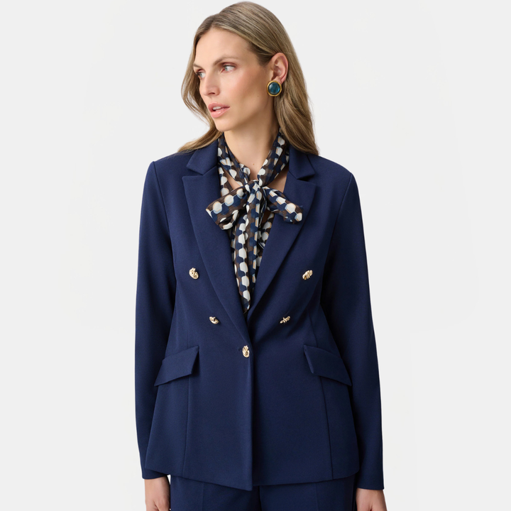 Joseph Ribkoff- Scuba Crepe Fitted Blazer