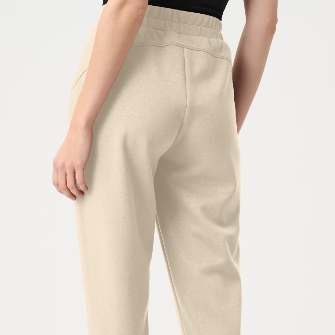 Joseph Ribkoff- Scuba Jersey Pull-On Jogger Pants With Drawstring Waist