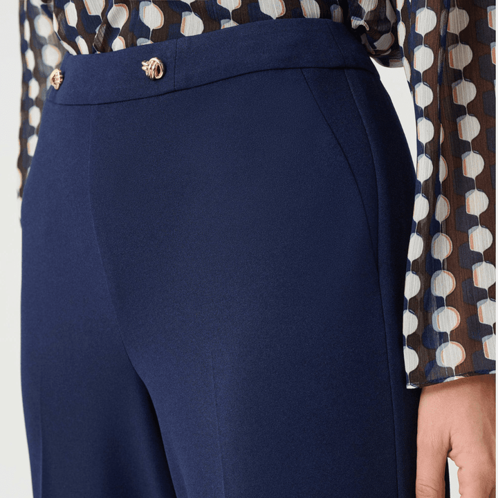 Joseph Ribkoff- Scuba Crepe Wide Leg Pull-On Pants