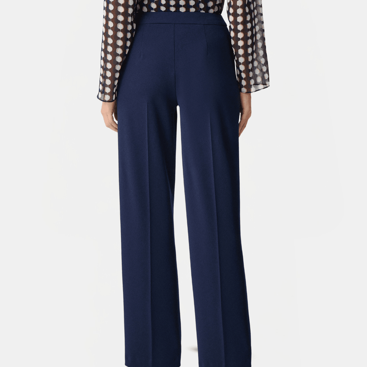 Joseph Ribkoff- Scuba Crepe Wide Leg Pull-On Pants