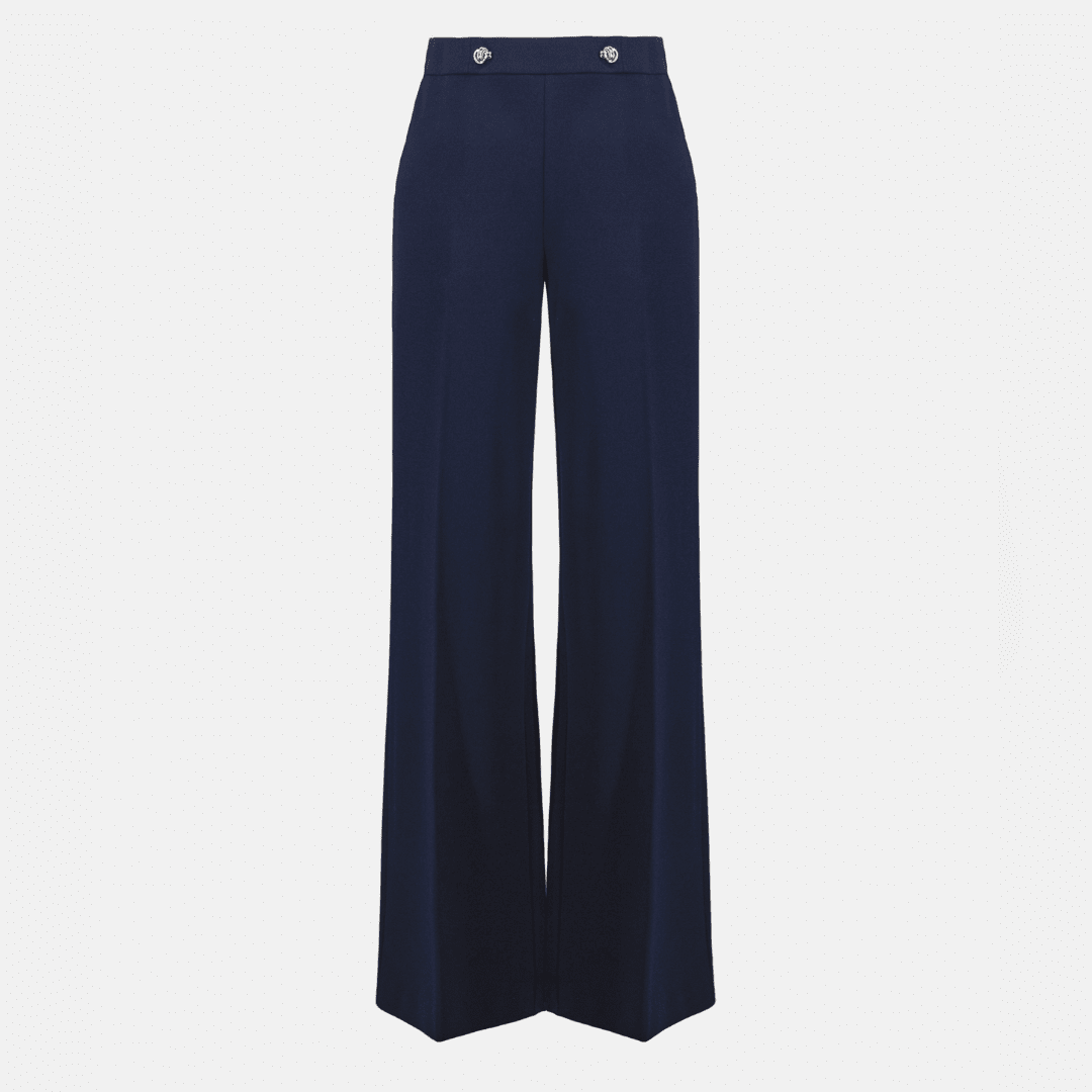 Joseph Ribkoff- Scuba Crepe Wide Leg Pull-On Pants
