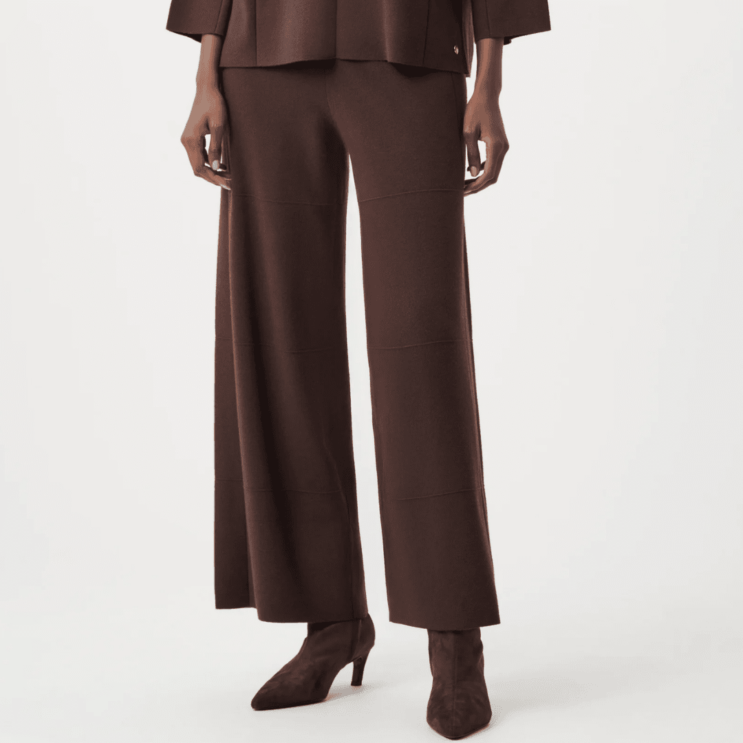 Joseph Ribkoff- Brushed Viscose Culotte Pants