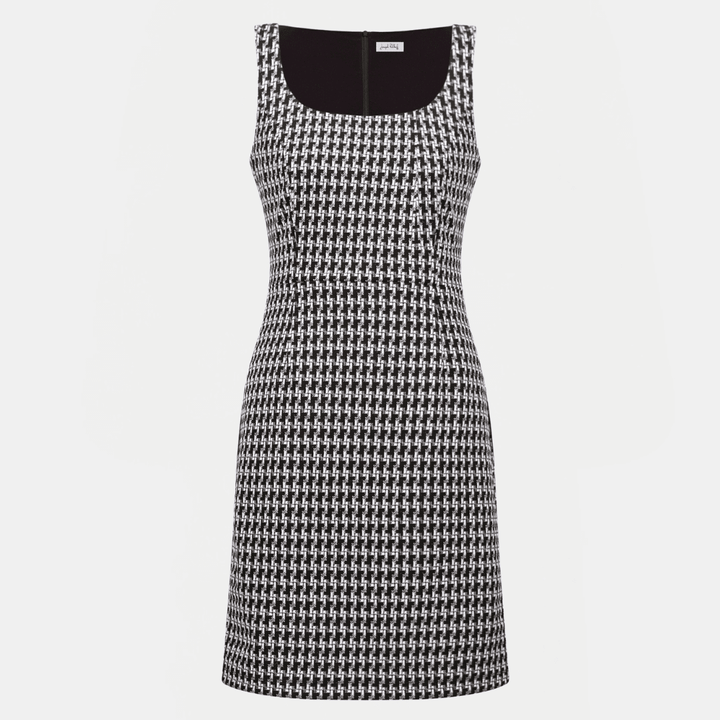 Joseph Ribkoff- Jacquard Geometric Shift Dress