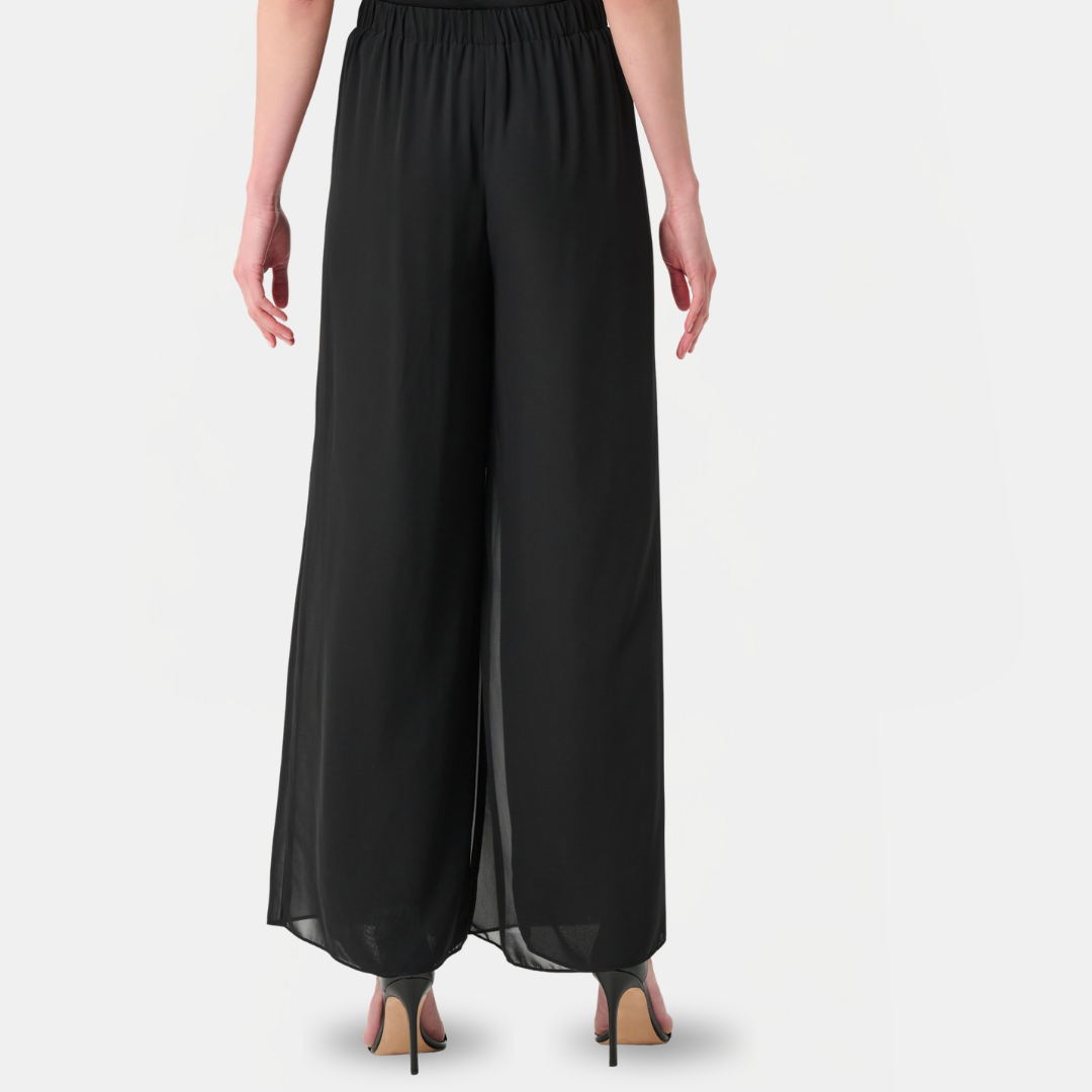 Joseph Ribkoff- Signature | Wide-Leg Pull-On Pants