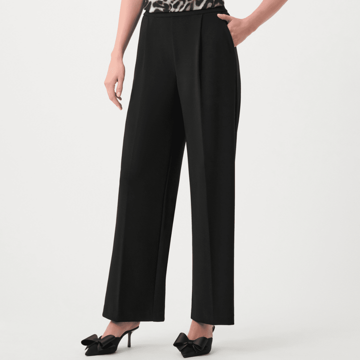 Joseph Ribkoff- Signature | Silky Knit Wide Leg Pull-On Pants