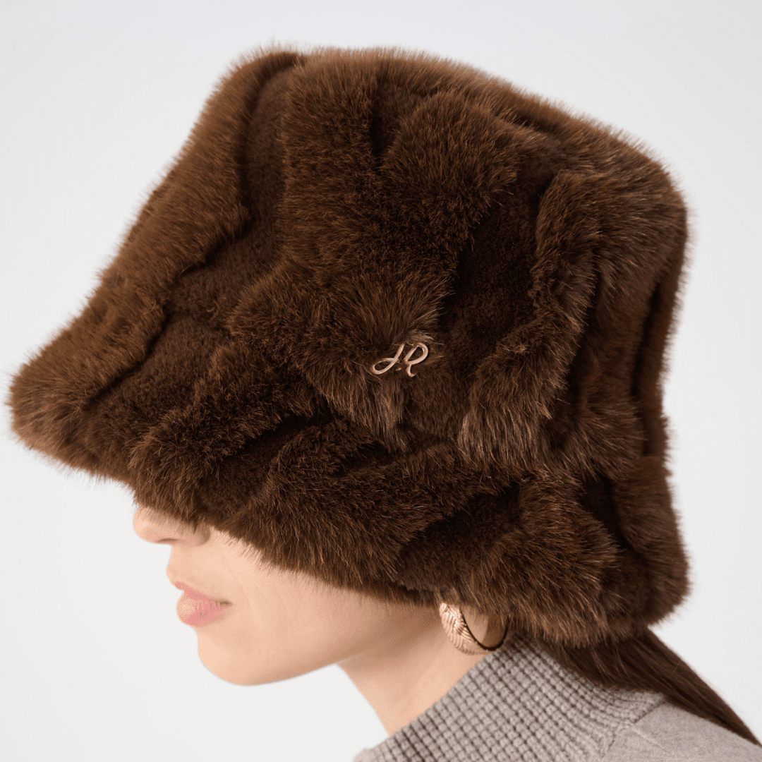 Joseph Ribkoff- Faux Fur Bucket Hat