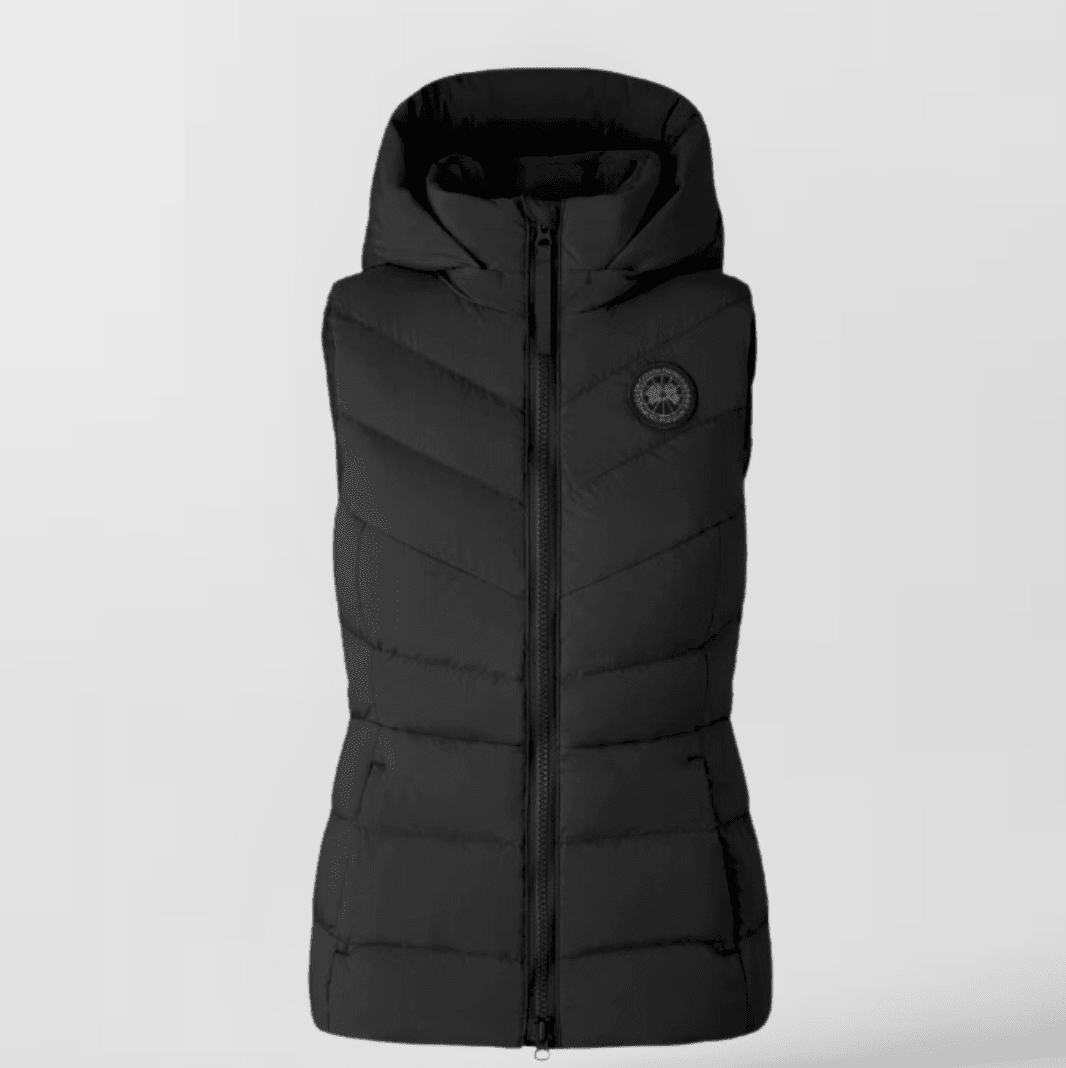 Canada goose black coat womens on sale