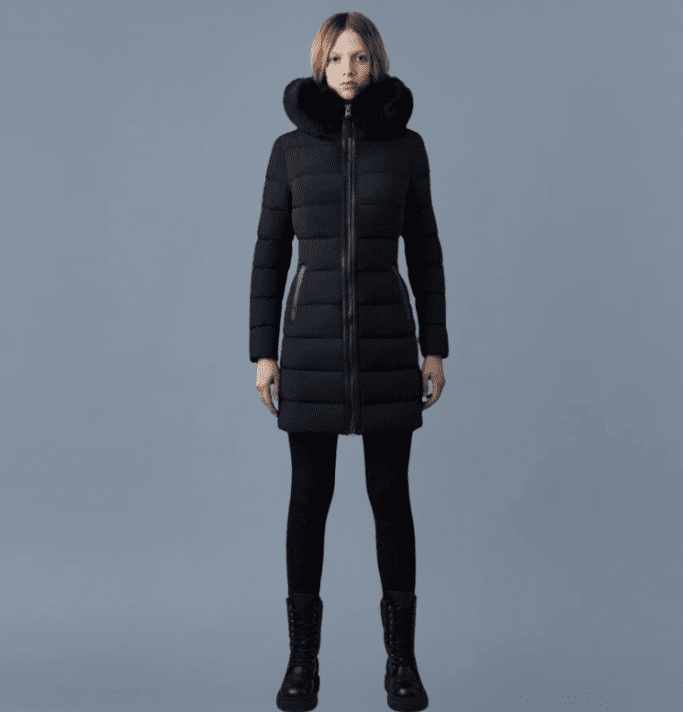 Mackage Women's Calla Light Down Coat with Fur