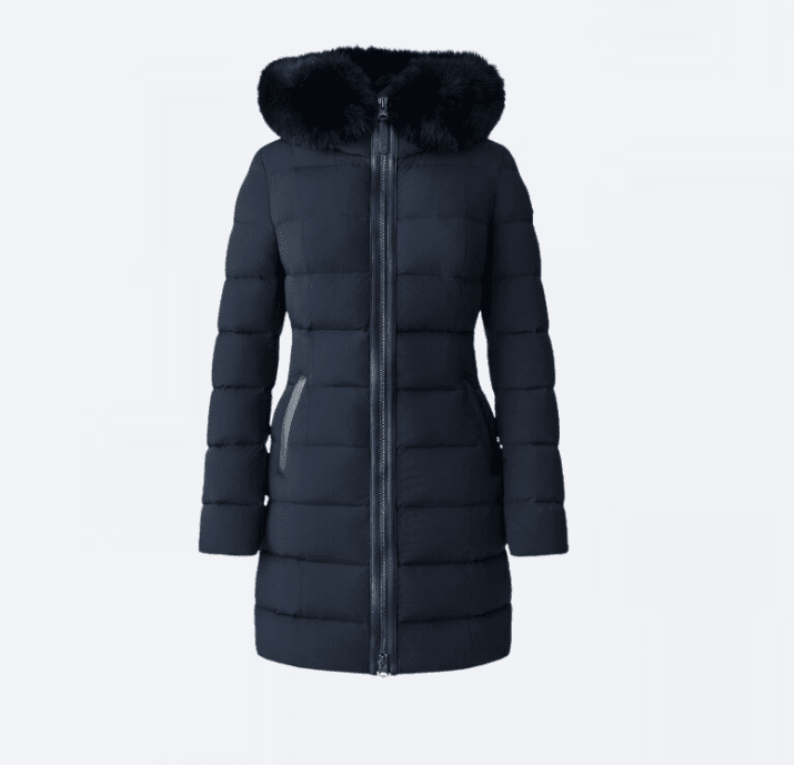 Mackage Women's Calla Light Down Coat with Fur