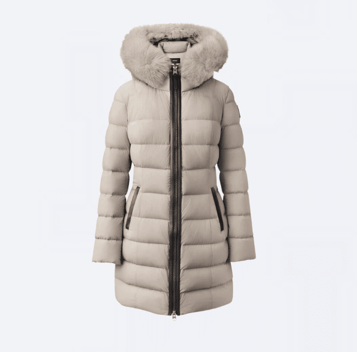 Mackage Women's Calla Light Down Coat with Fur