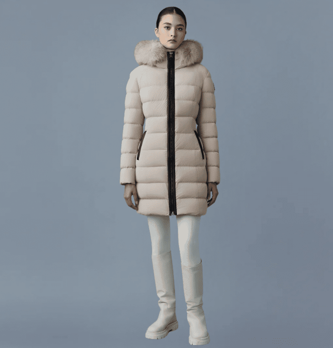 Mackage Women s Calla Light Down Coat with Fur