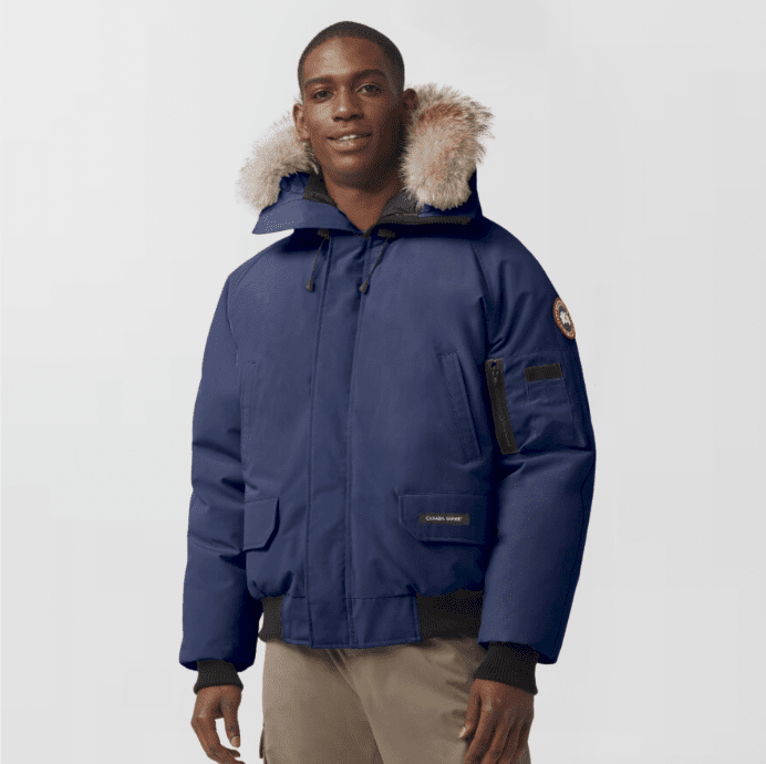 Goose bomber coat shop