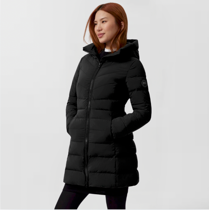 Black label canada goose womens deals