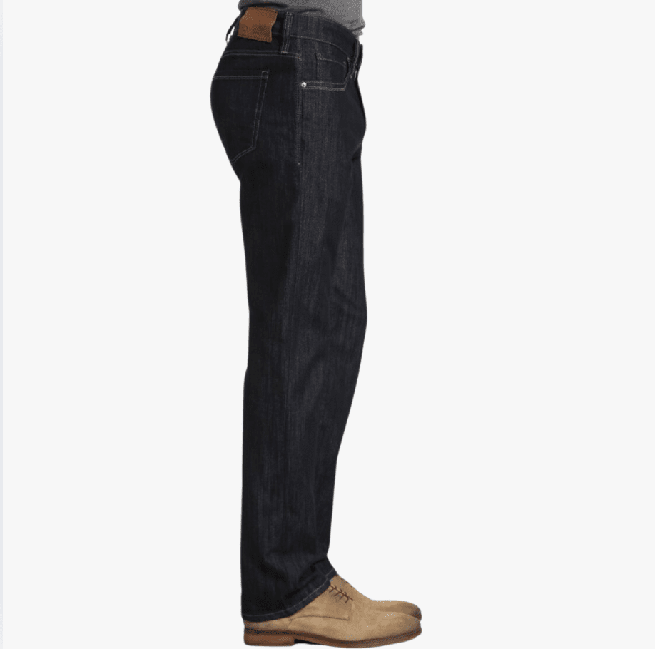 34 HERITAGE Courage Straight Leg Jeans in Rinse Mercerized