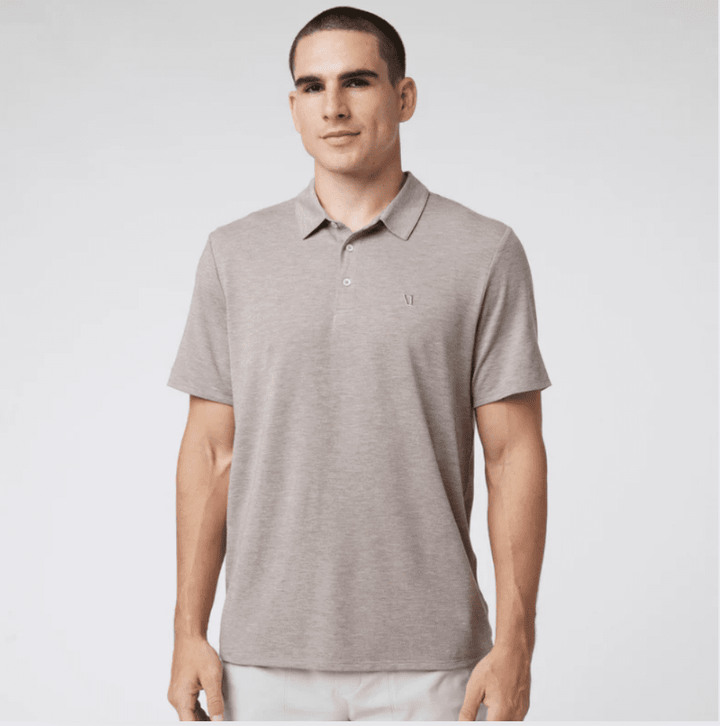 Vuori Mens Knit Twill Polo