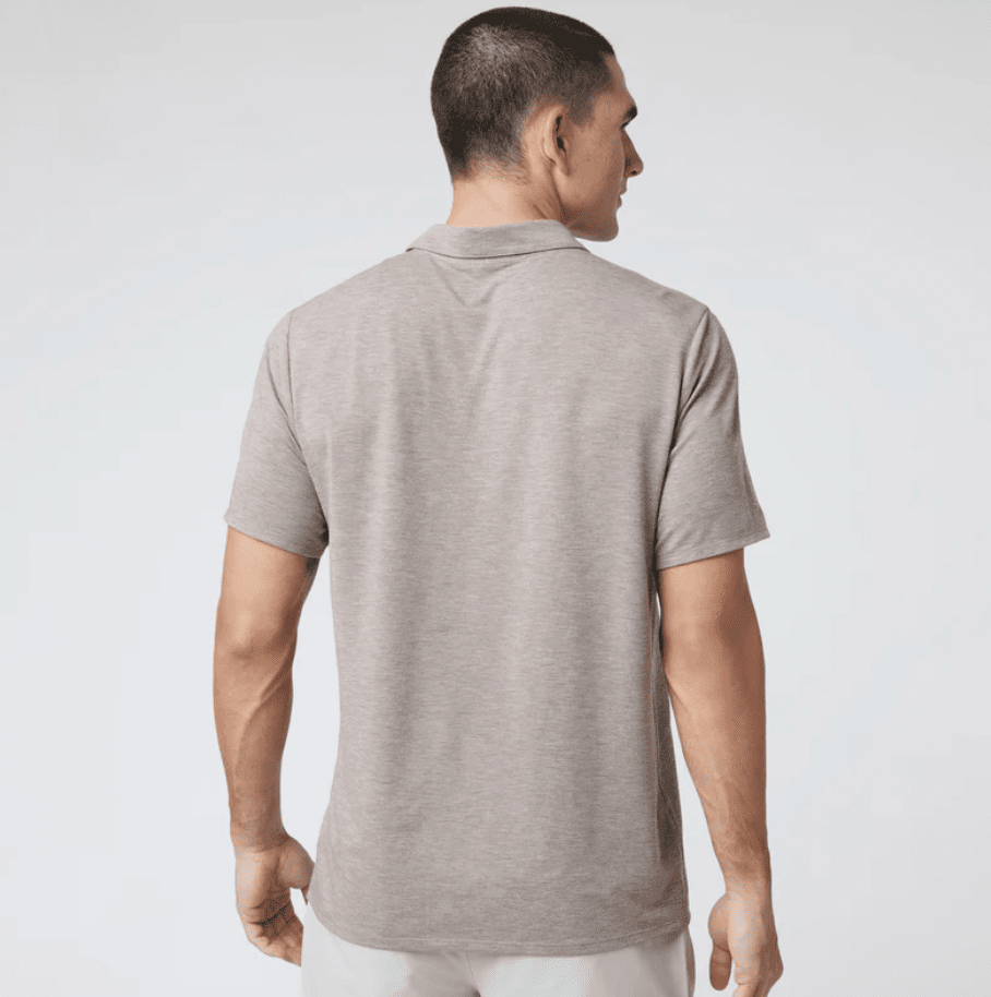 Vuori Mens Knit Twill Polo