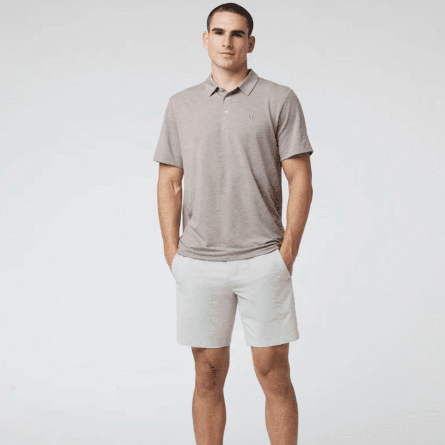 Vuori Mens Knit Twill Polo