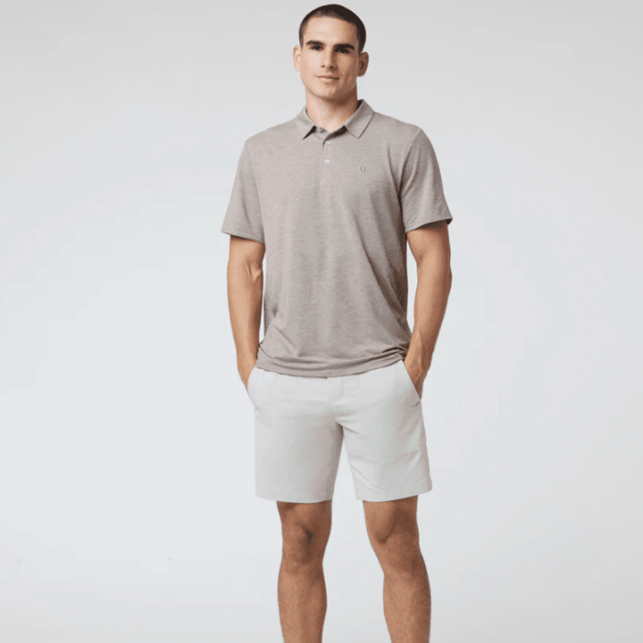 Vuori Mens Knit Twill Polo