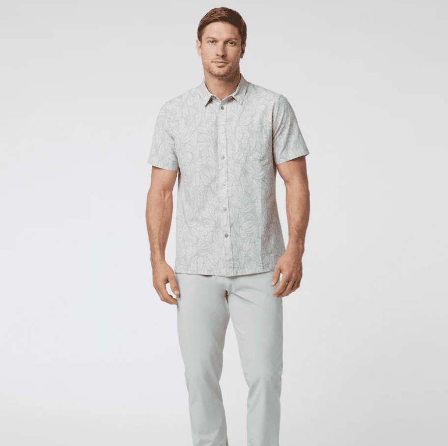 Vuori Men's Short Sleeve Bridge Button Down