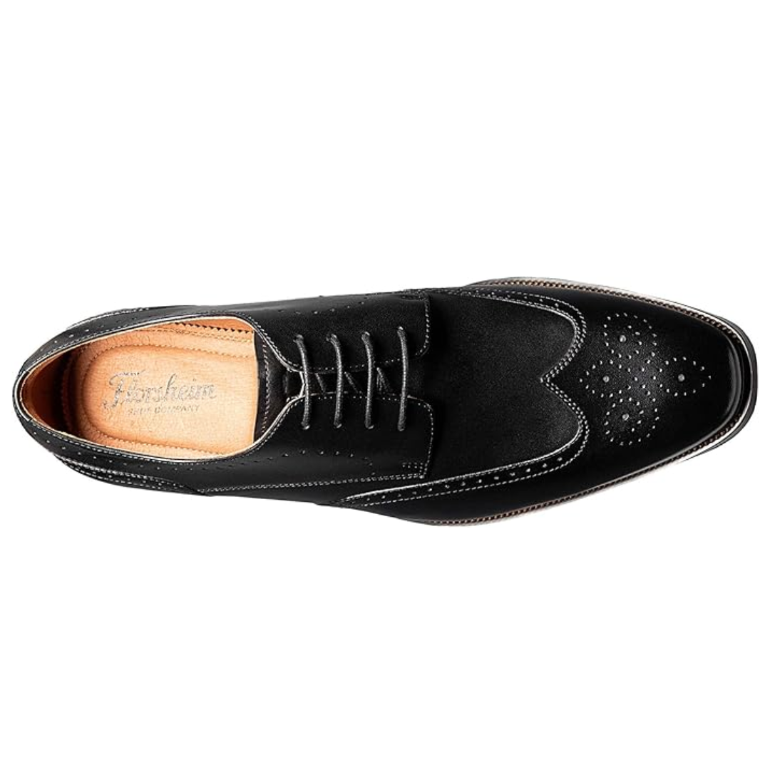 Florsheim Men's Sorrento Wingtip Oxford (Black)