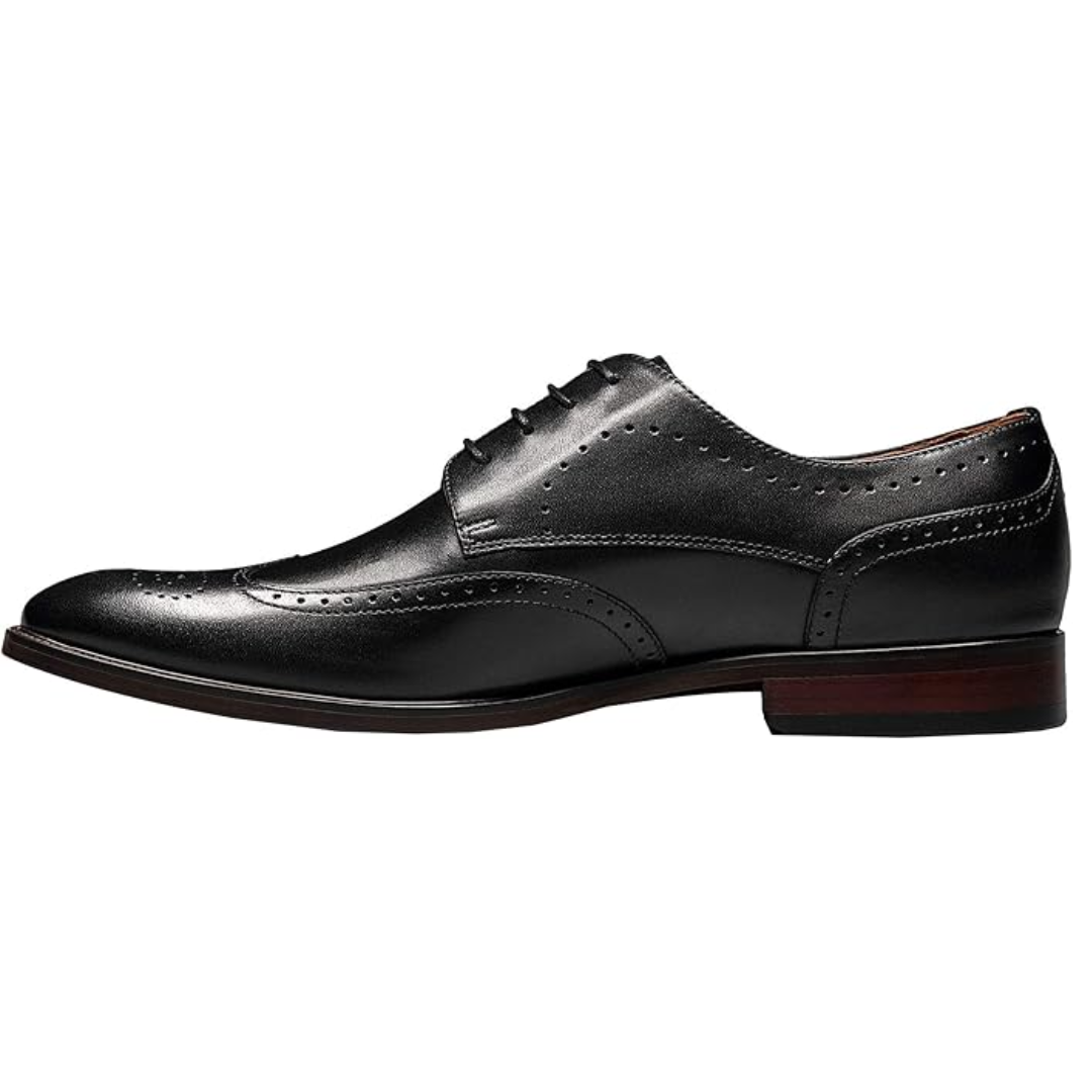 Florsheim Men's Sorrento Wingtip Oxford (Black)