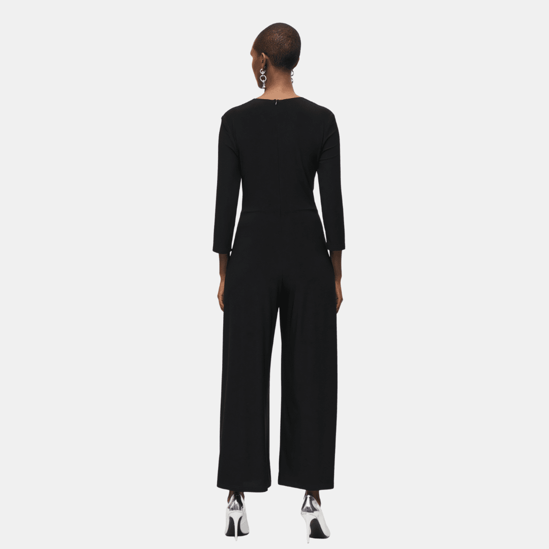 Joseph Ribkoff- Sliky Knit Wrap Jumpsuit
