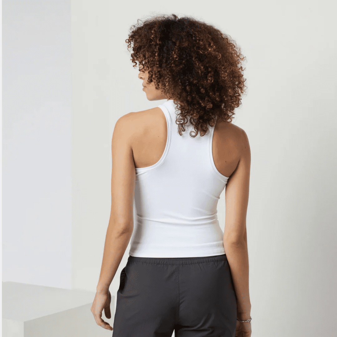 Vuori - Women -  AllTheFeels™ Crew Tank (White)