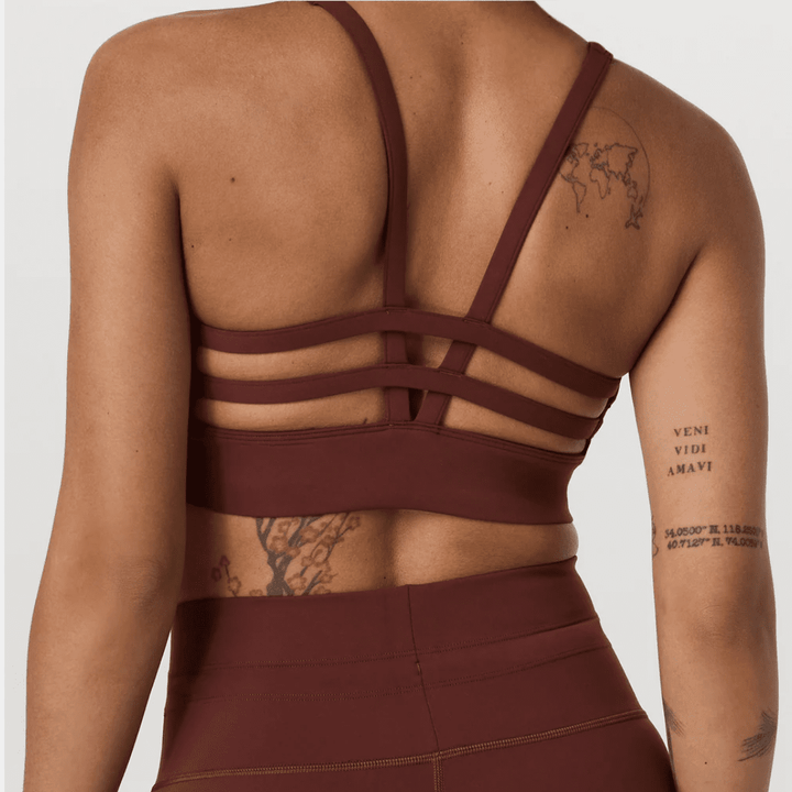 Vuori - Women - Yosemite Longline Bra (Sienna)