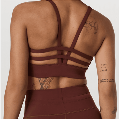 Vuori - Women - Yosemite Longline Bra (Sienna)