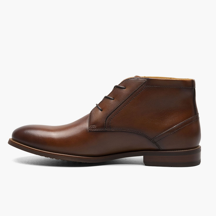 Florsheim Men's Rucci  Plain Toe Chukka Boot (Cognac)