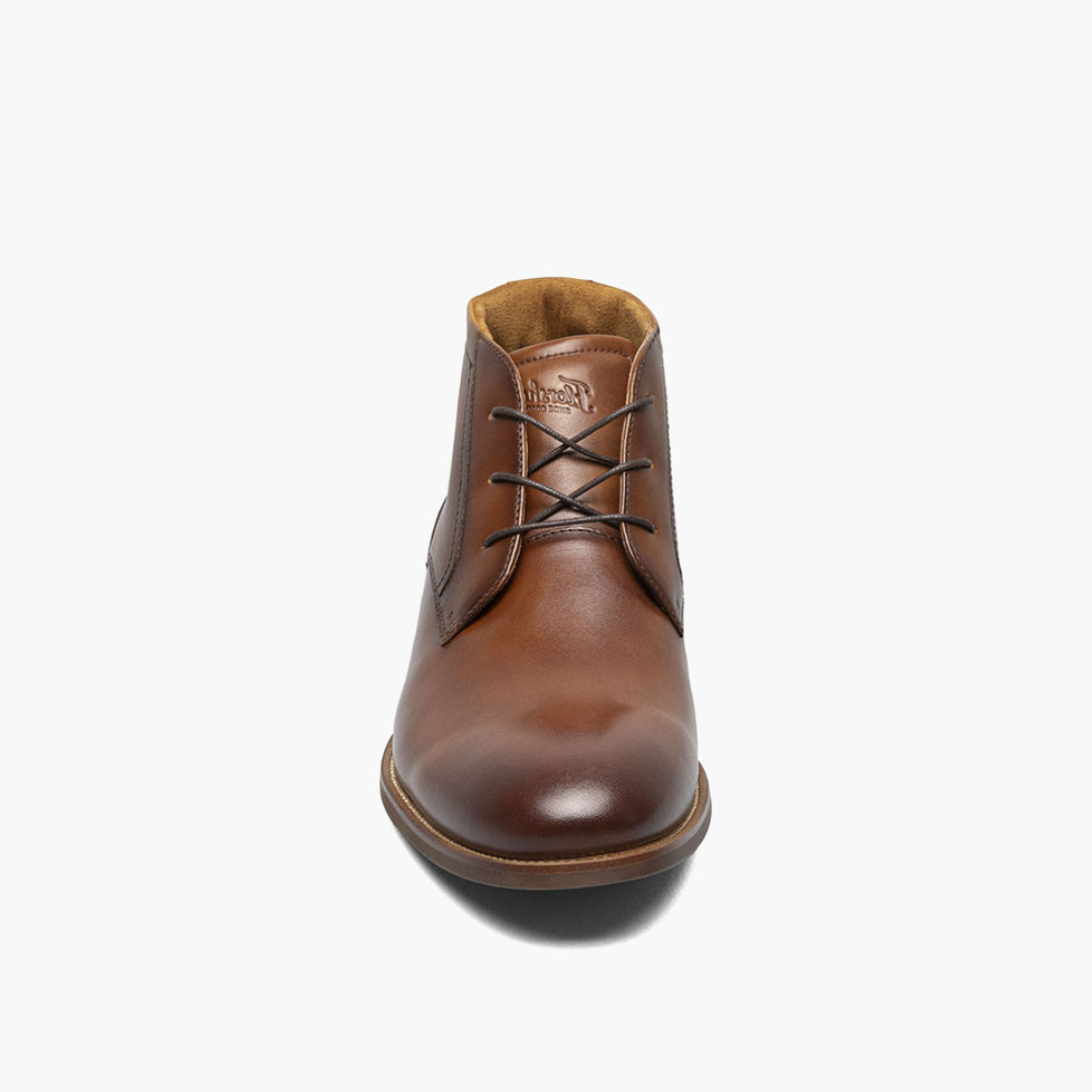 Florsheim Men's Rucci  Plain Toe Chukka Boot (Cognac)