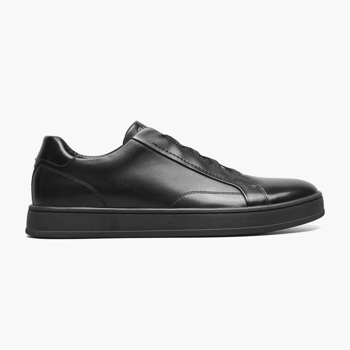 Florsheim Men's Monopoli Elastic Lace To Toe Sneaker (Black)