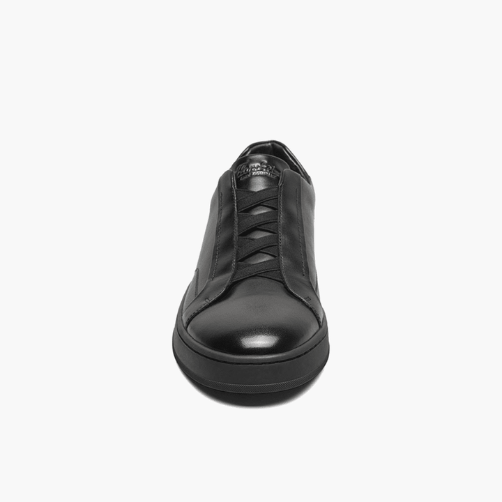 Florsheim Men's Monopoli Elastic Lace To Toe Sneaker (Black)