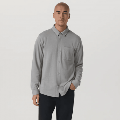 Vuori - Men - Long Sleeve Jeffreys Button Down Overshirt