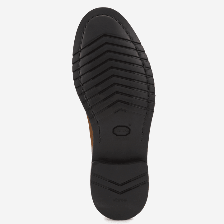 Johnston & Murphy - Hartford Plain Toe (Snuff Italian Suede)