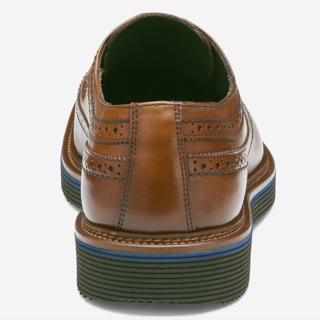Johnston & Murphy - Jenson Longwing (Dark Tan European Calfskin)