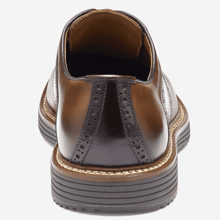 Johnston & Murphy - Upton Saddle (Tan/Mahogany Full Grain)
