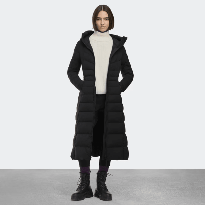 Canada Goose - Women- Clair Long Coat Black Label