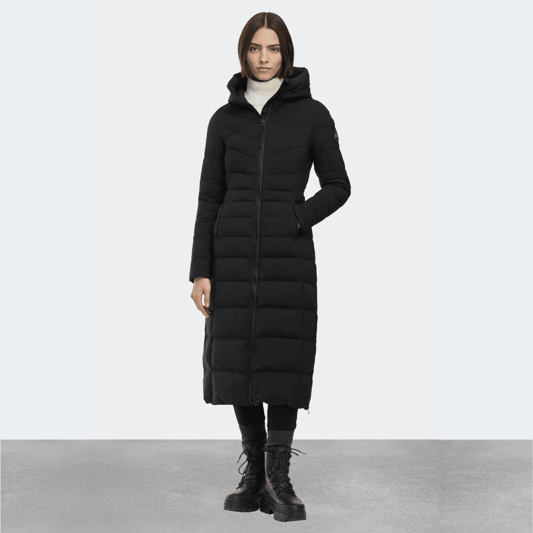 Canada Goose - Women- Clair Long Coat Black Label