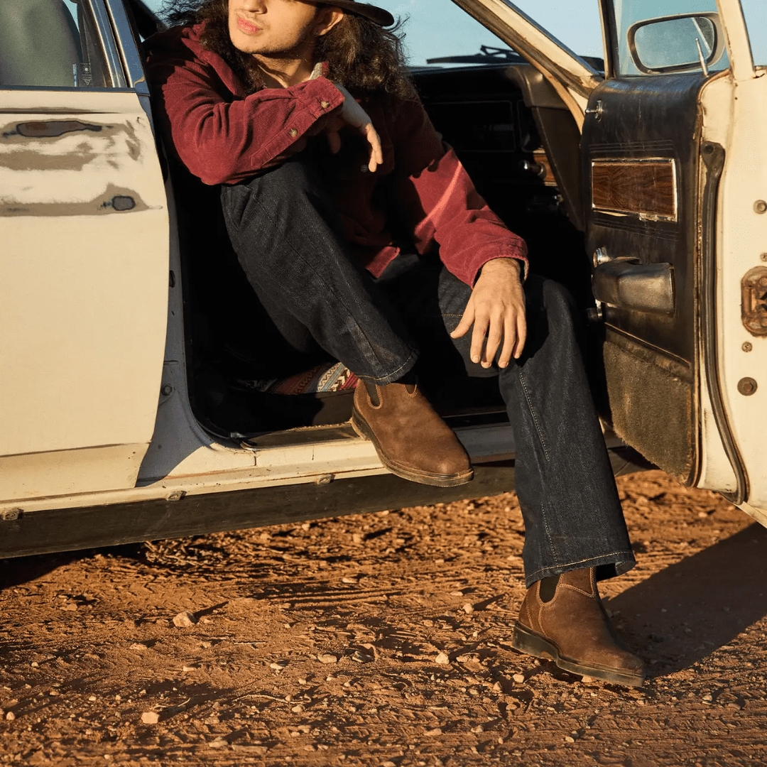 Blundstone Men's 2581 (Tobacco Waxed Suede)